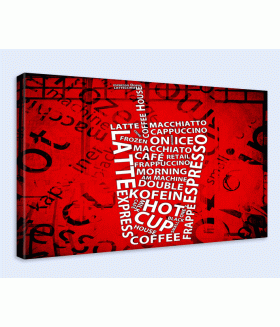 Tablou canvas Coffee poster